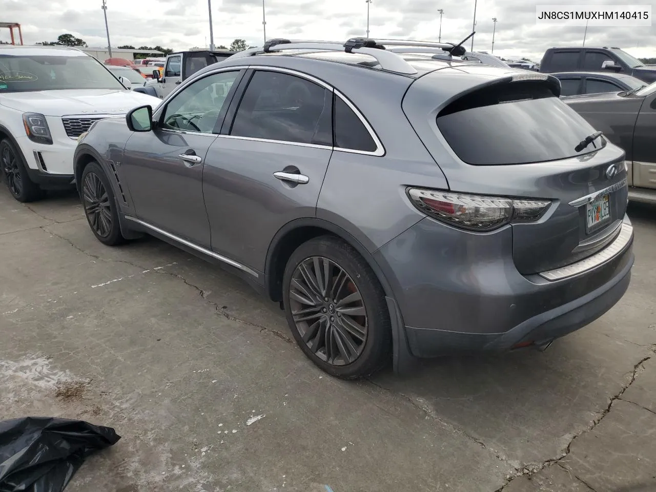 2017 Infiniti Qx70 VIN: JN8CS1MUXHM140415 Lot: 74795664