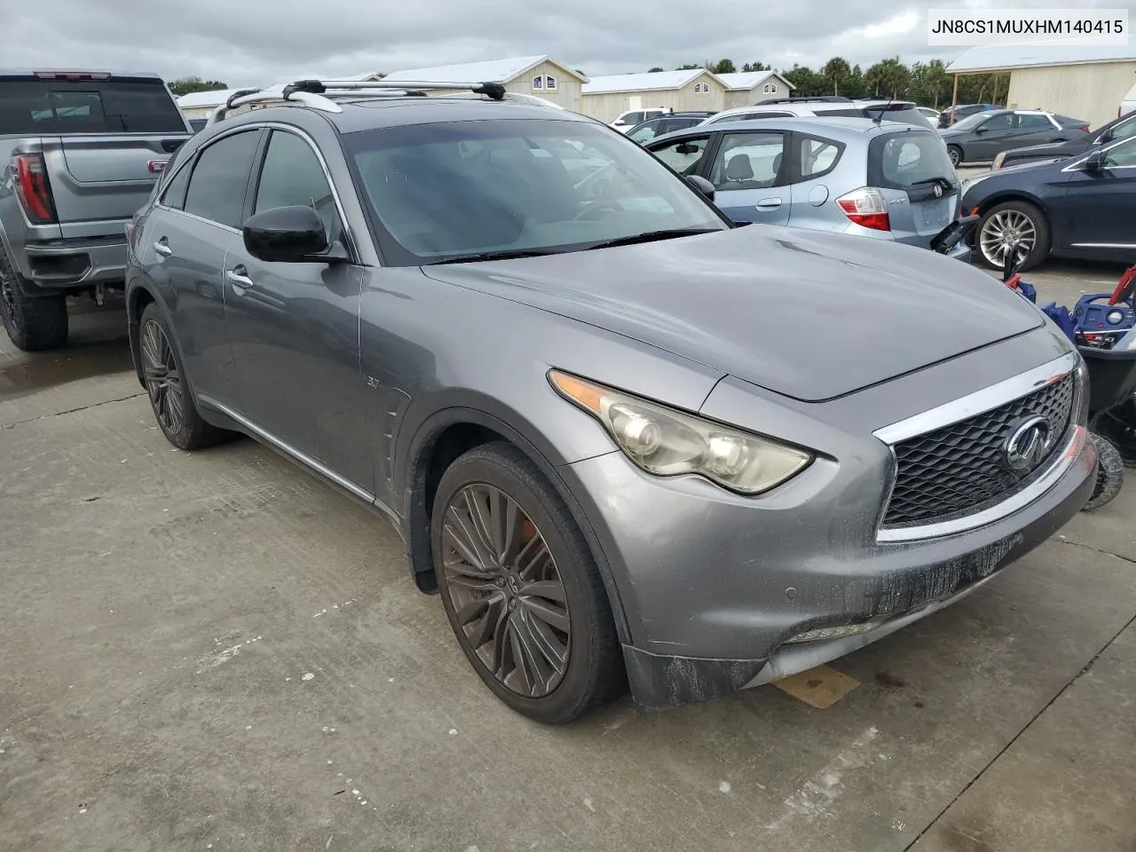 2017 Infiniti Qx70 VIN: JN8CS1MUXHM140415 Lot: 74795664