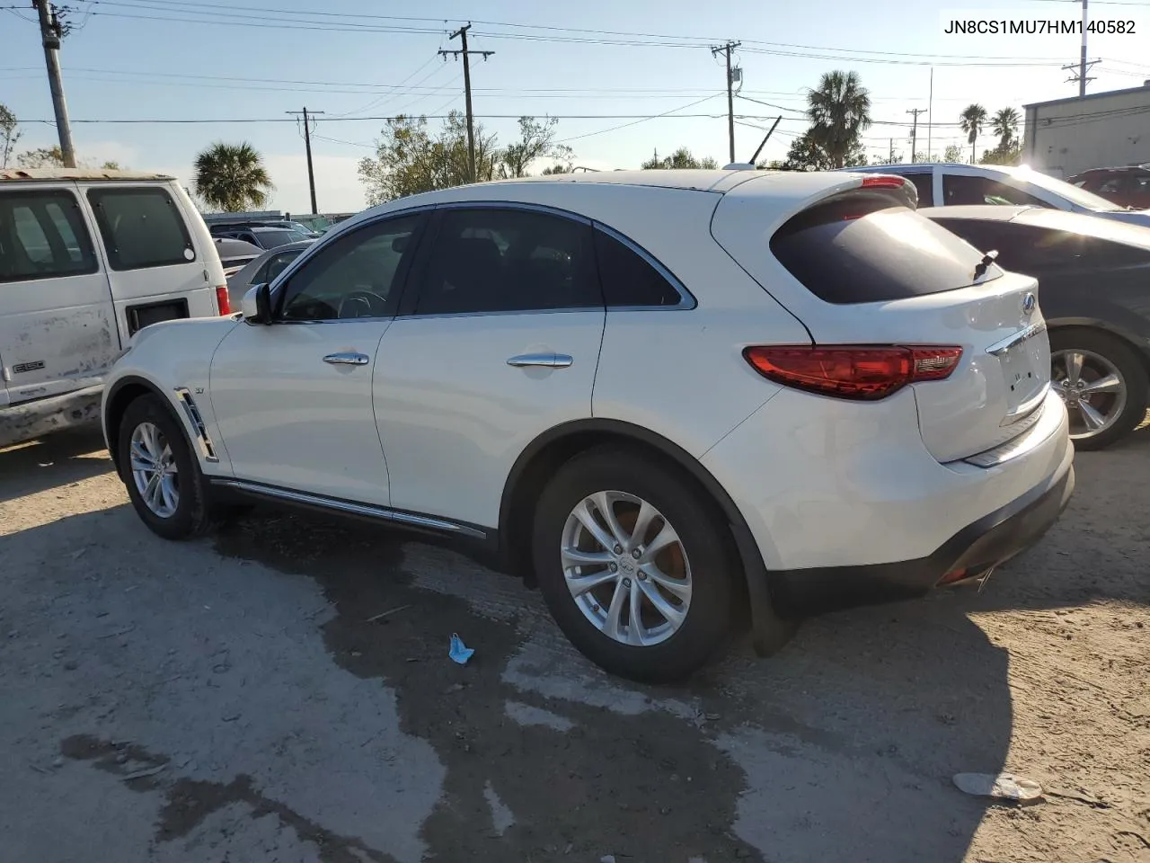 JN8CS1MU7HM140582 2017 Infiniti Qx70