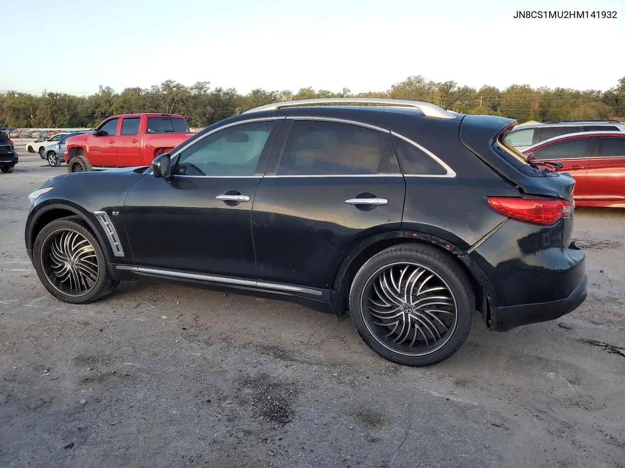 2017 Infiniti Qx70 VIN: JN8CS1MU2HM141932 Lot: 76468824