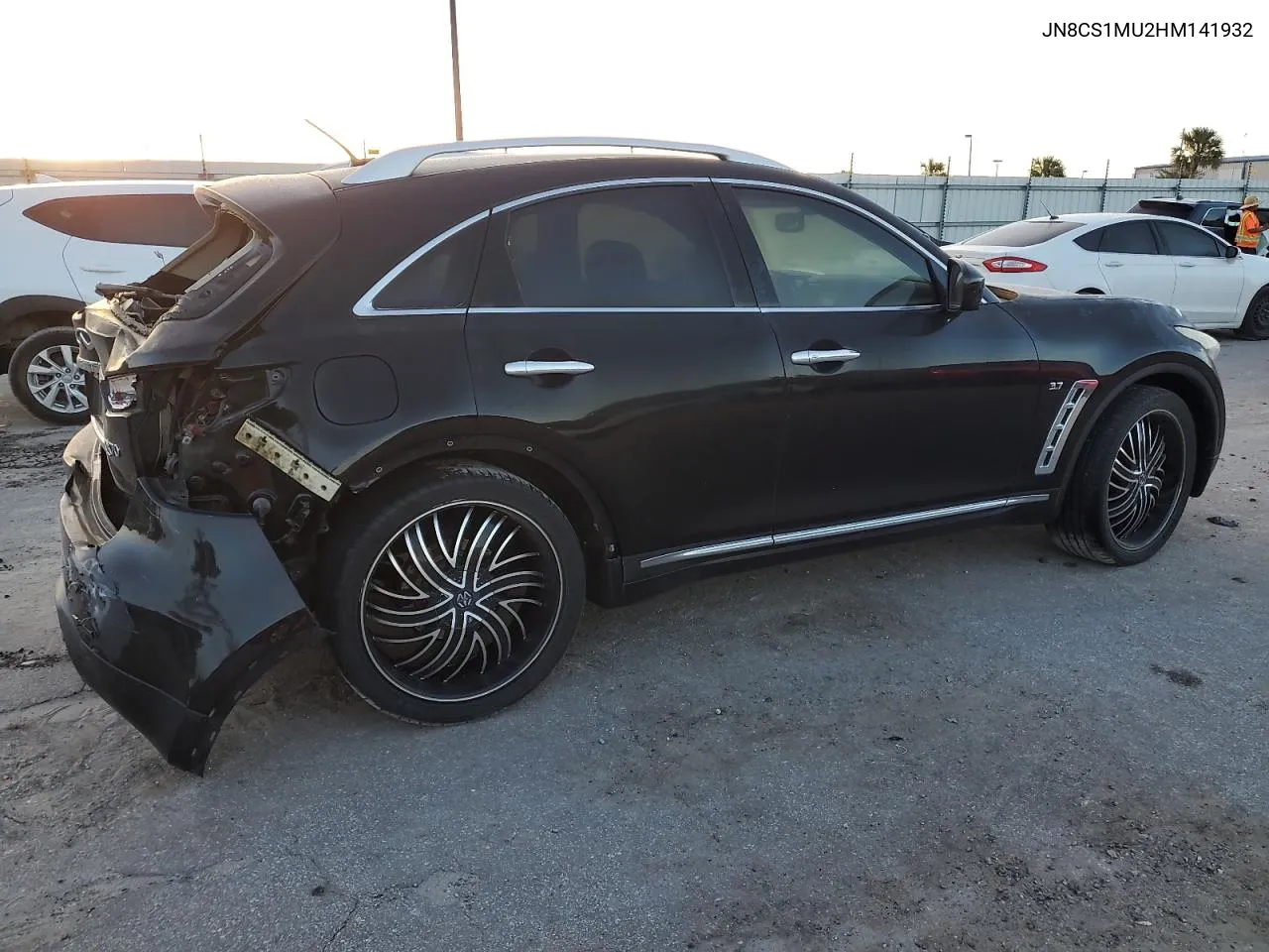 2017 Infiniti Qx70 VIN: JN8CS1MU2HM141932 Lot: 76468824