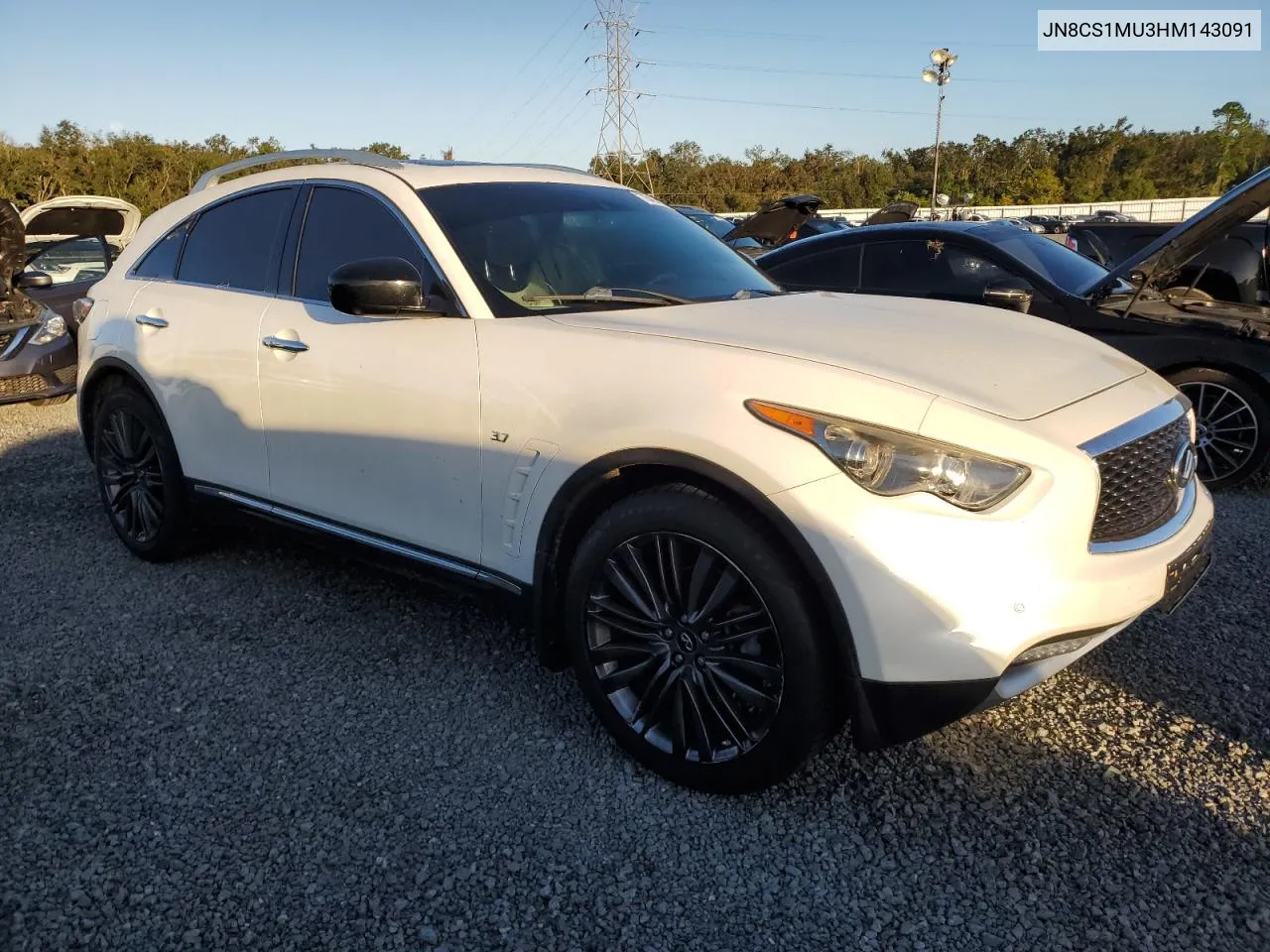 JN8CS1MU3HM143091 2017 Infiniti Qx70