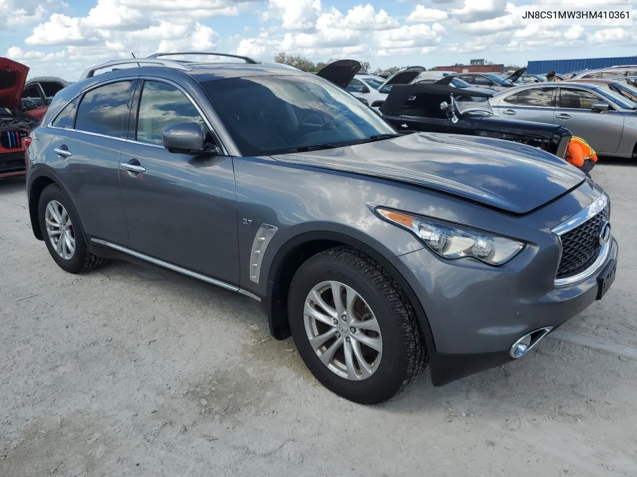 2017 Infiniti Qx70 VIN: JN8CS1MW3HM410361 Lot: 77227514