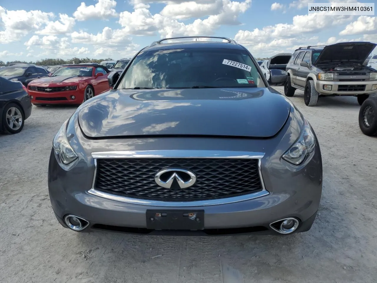 2017 Infiniti Qx70 VIN: JN8CS1MW3HM410361 Lot: 77227514