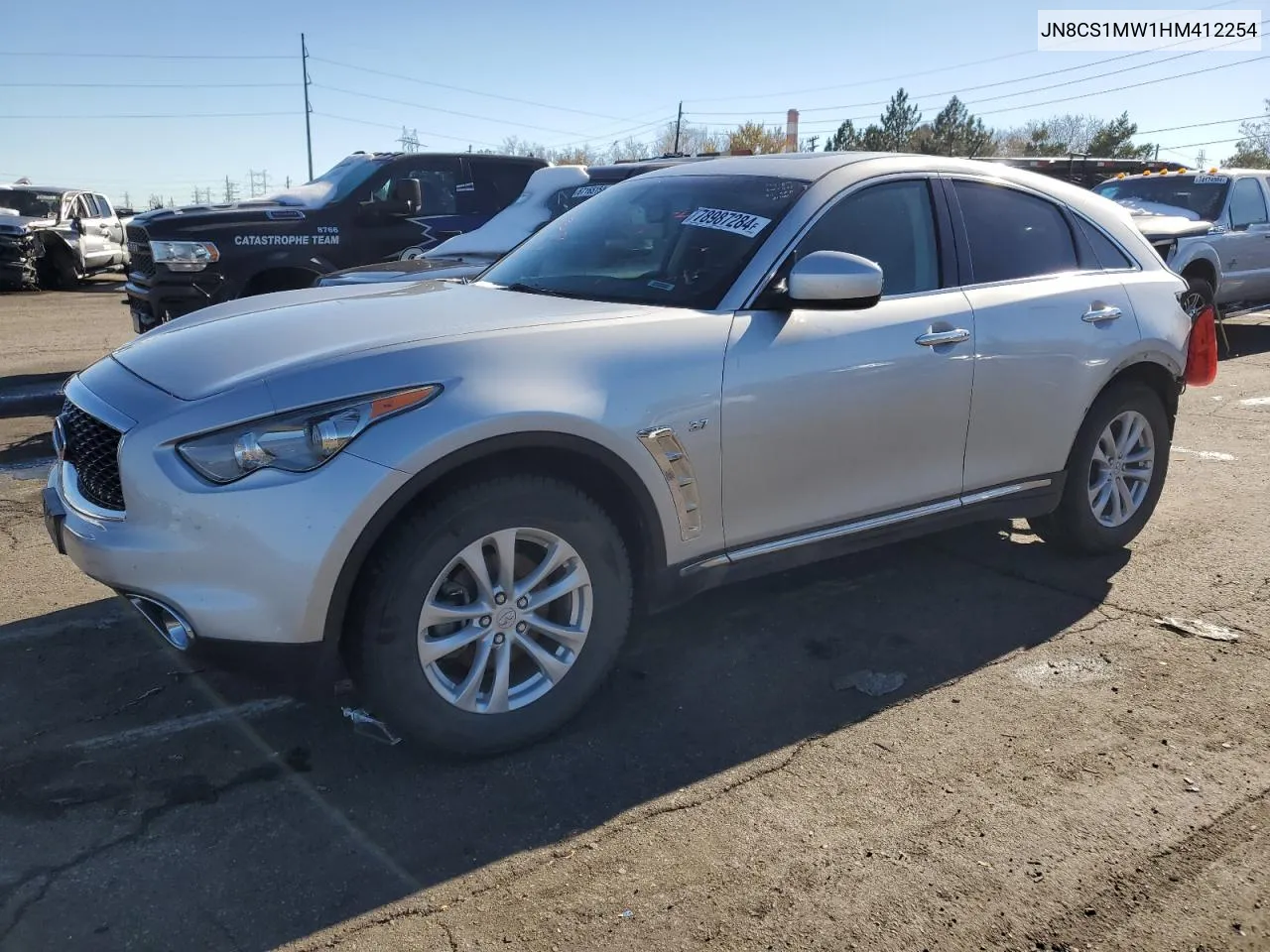 2017 Infiniti Qx70 VIN: JN8CS1MW1HM412254 Lot: 78987284