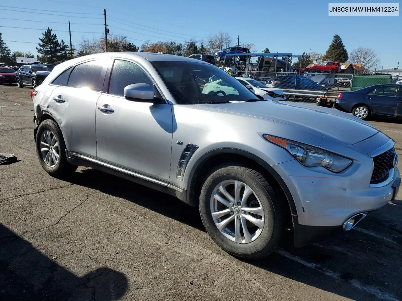 2017 Infiniti Qx70 VIN: JN8CS1MW1HM412254 Lot: 78987284