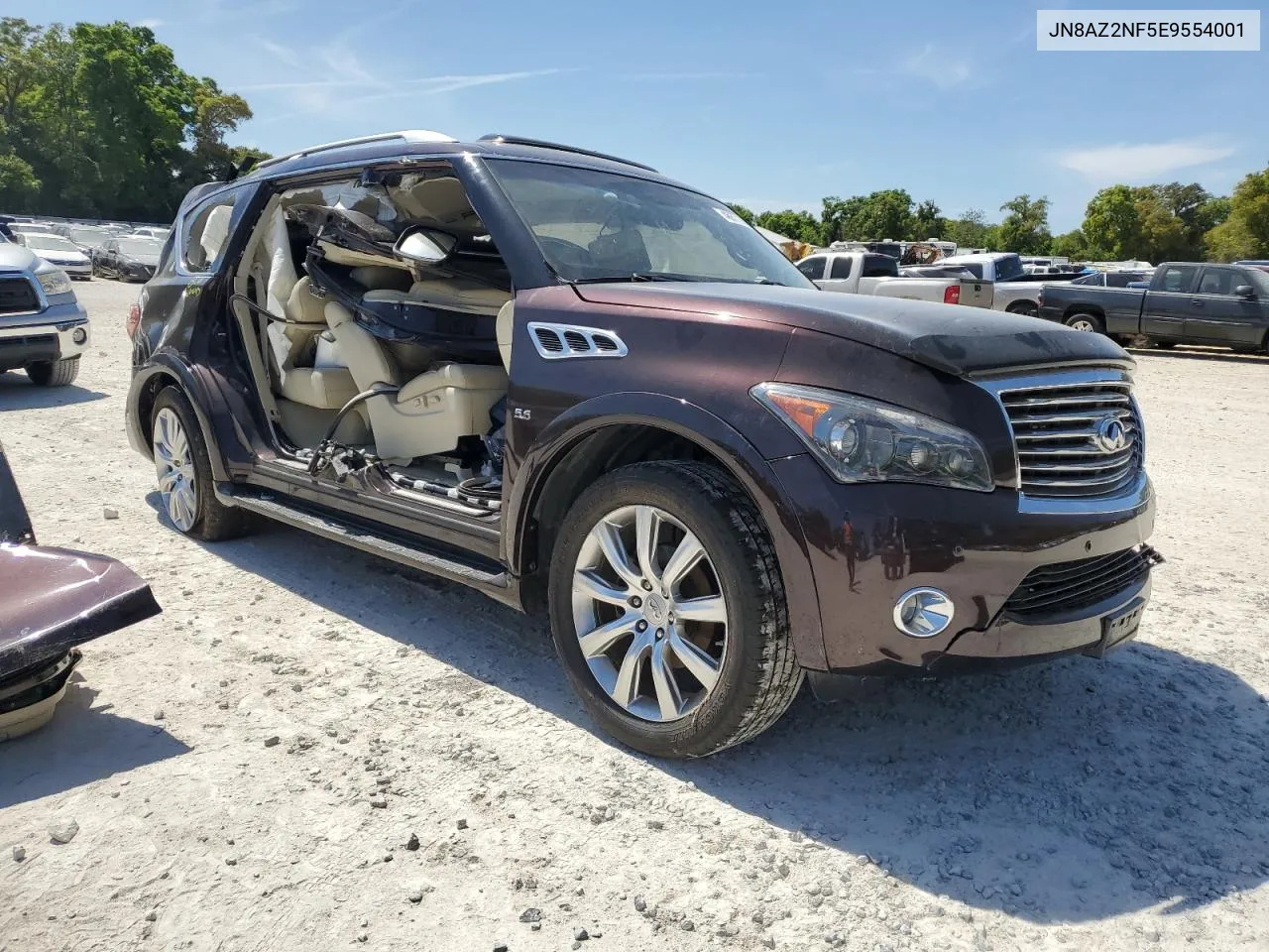 JN8AZ2NF5E9554001 2014 Infiniti Qx80