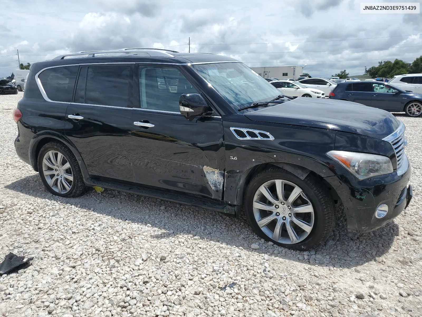 2014 Infiniti Qx80 VIN: JN8AZ2ND3E9751439 Lot: 64243784