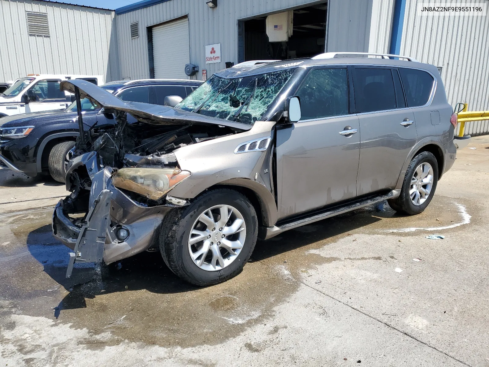 JN8AZ2NF9E9551196 2014 Infiniti Qx80