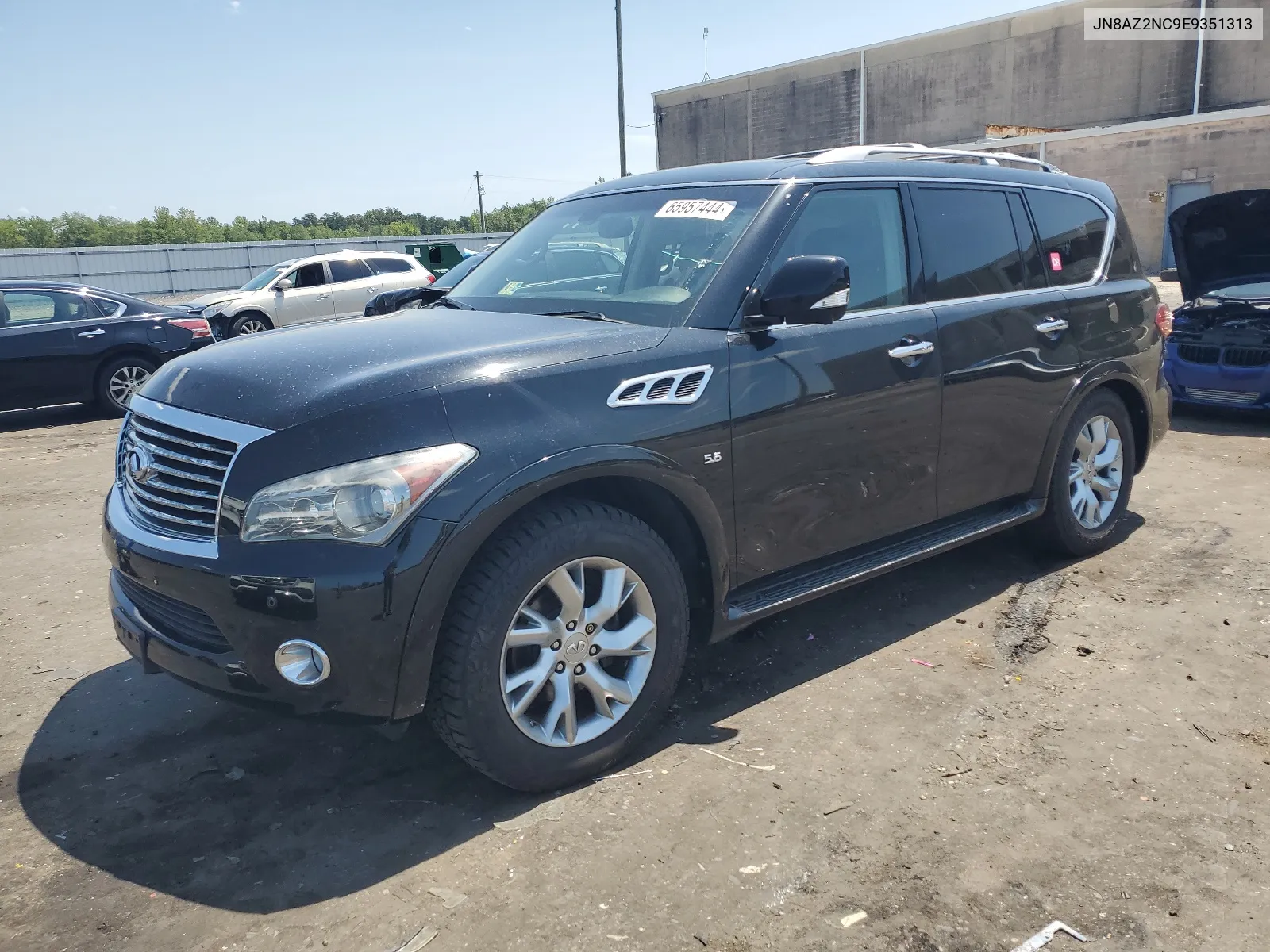 2014 Infiniti Qx80 VIN: JN8AZ2NC9E9351313 Lot: 65957444