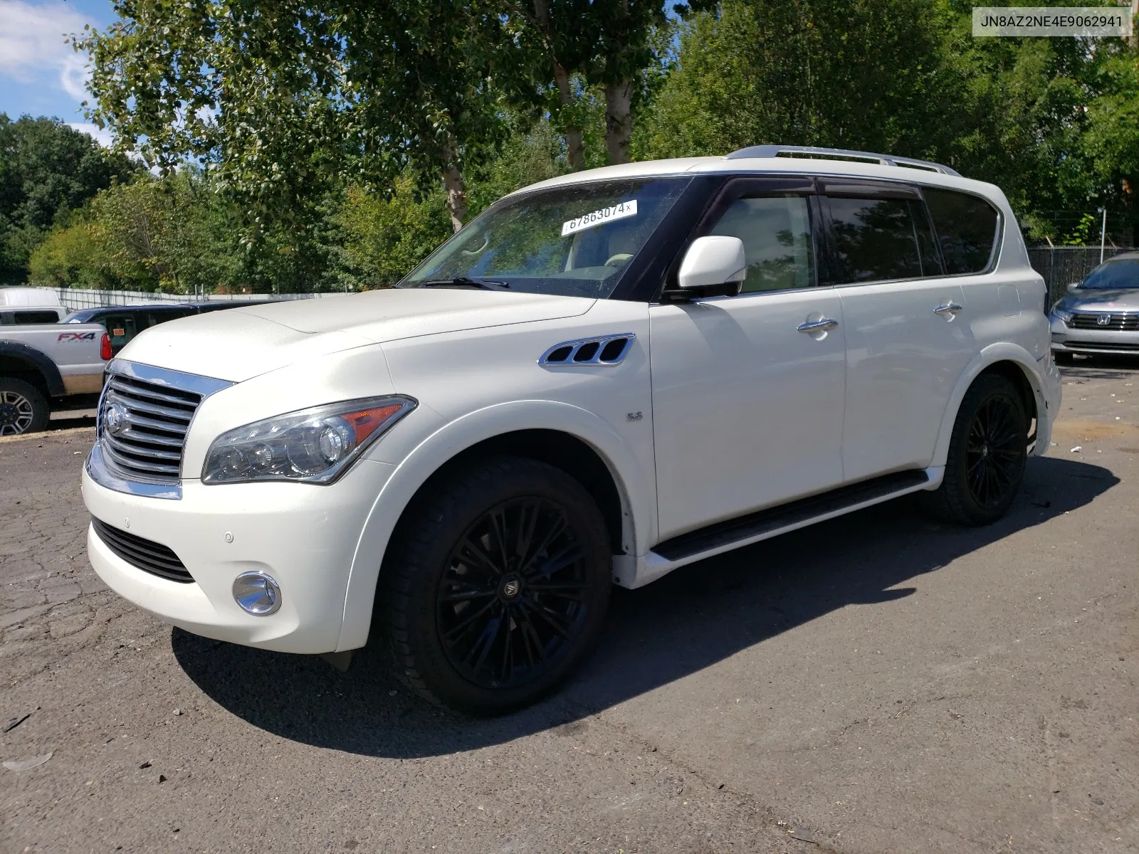 2014 Infiniti Qx80 VIN: JN8AZ2NE4E9062941 Lot: 67863074