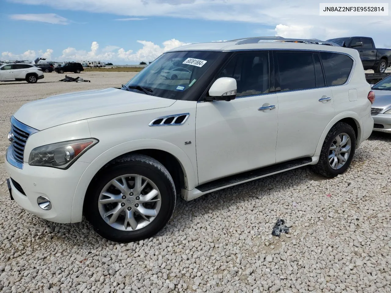 2014 Infiniti Qx80 VIN: JN8AZ2NF3E9552814 Lot: 68381884