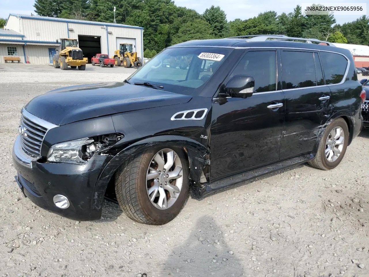 JN8AZ2NEXE9065956 2014 Infiniti Qx80