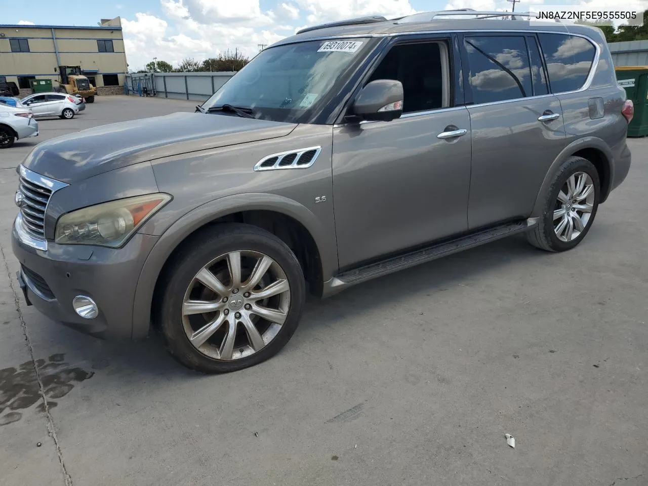 2014 Infiniti Qx80 VIN: JN8AZ2NF5E9555505 Lot: 69310074