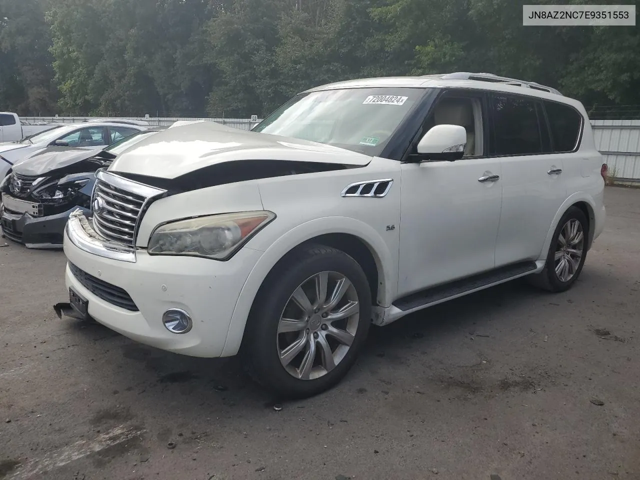 2014 Infiniti Qx80 VIN: JN8AZ2NC7E9351553 Lot: 72004824