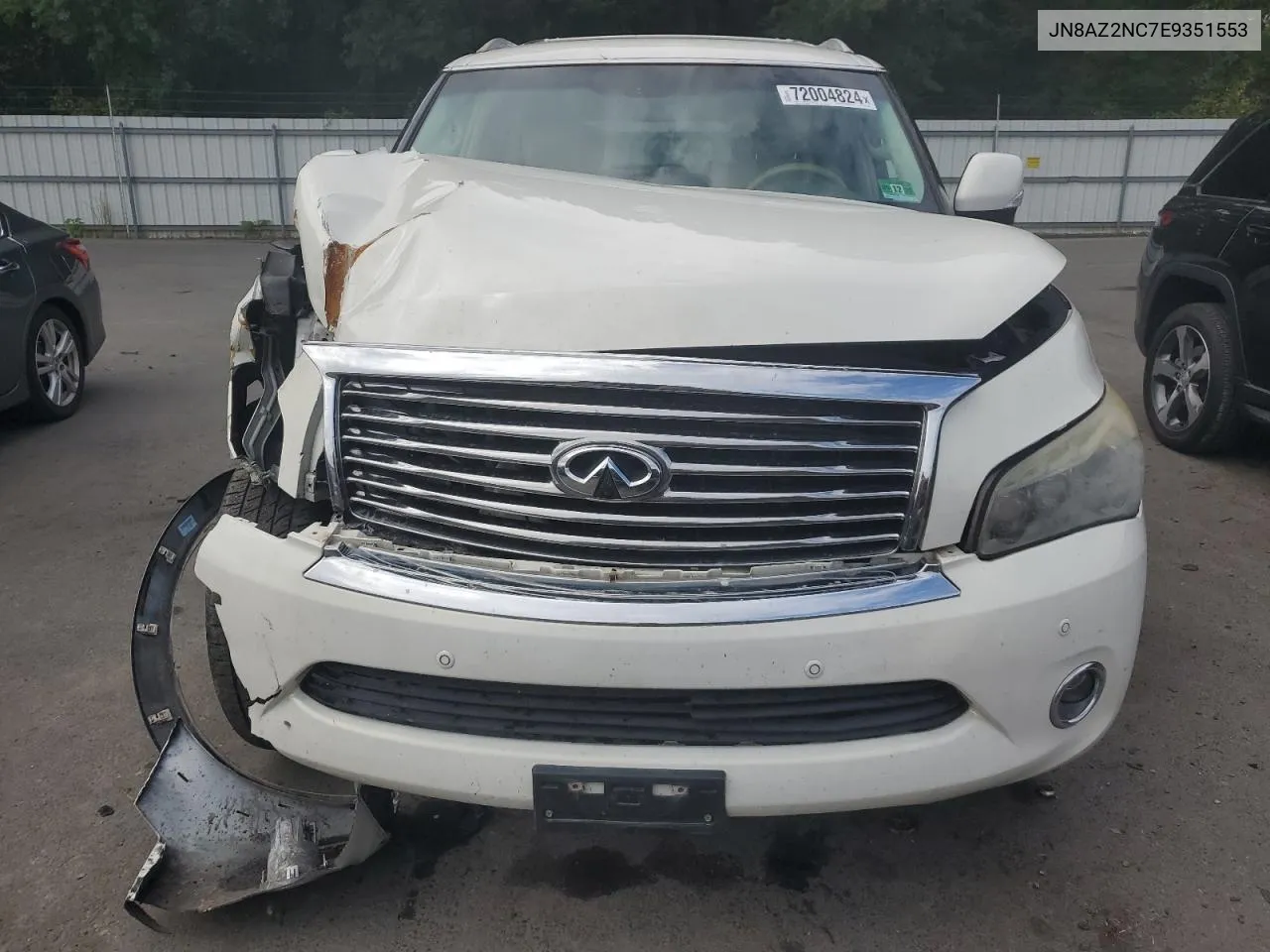 2014 Infiniti Qx80 VIN: JN8AZ2NC7E9351553 Lot: 72004824