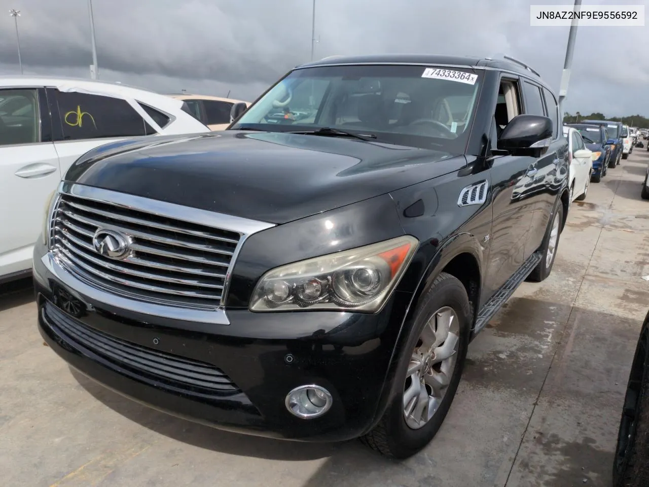 2014 Infiniti Qx80 VIN: JN8AZ2NF9E9556592 Lot: 74333364