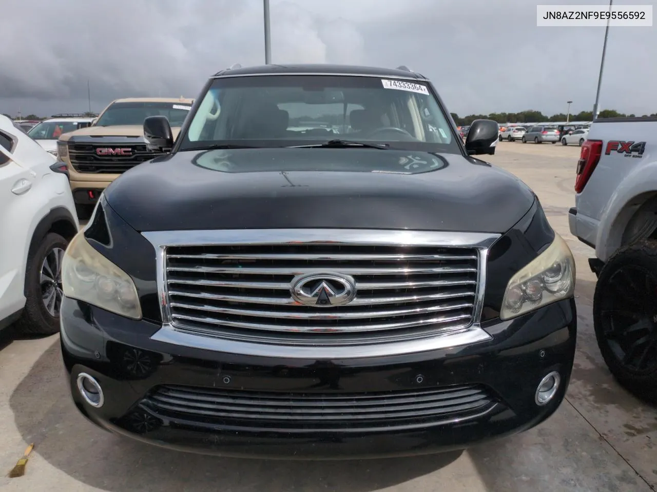 2014 Infiniti Qx80 VIN: JN8AZ2NF9E9556592 Lot: 74333364