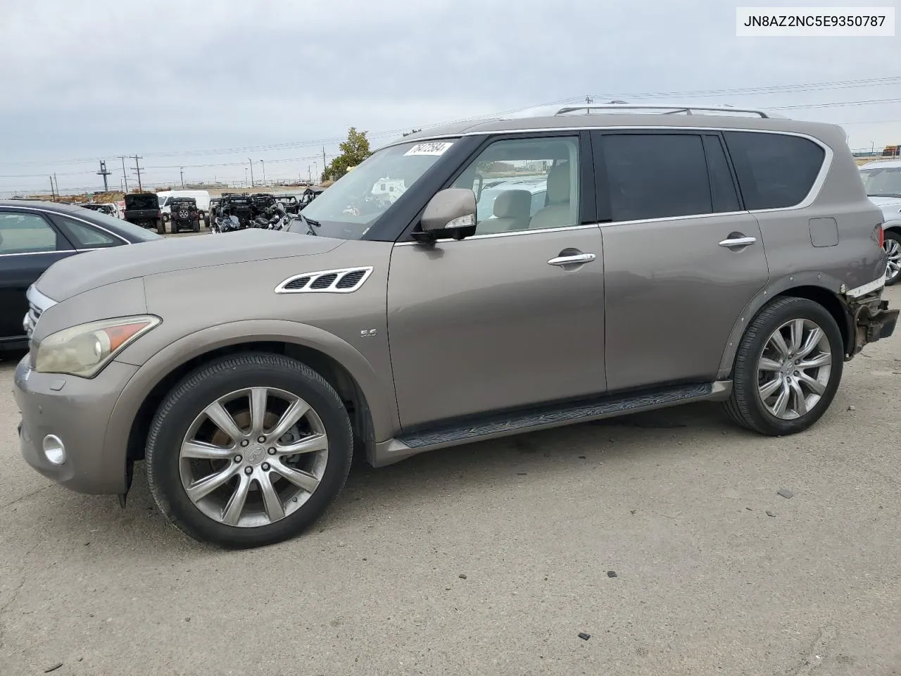 2014 Infiniti Qx80 VIN: JN8AZ2NC5E9350787 Lot: 76472584