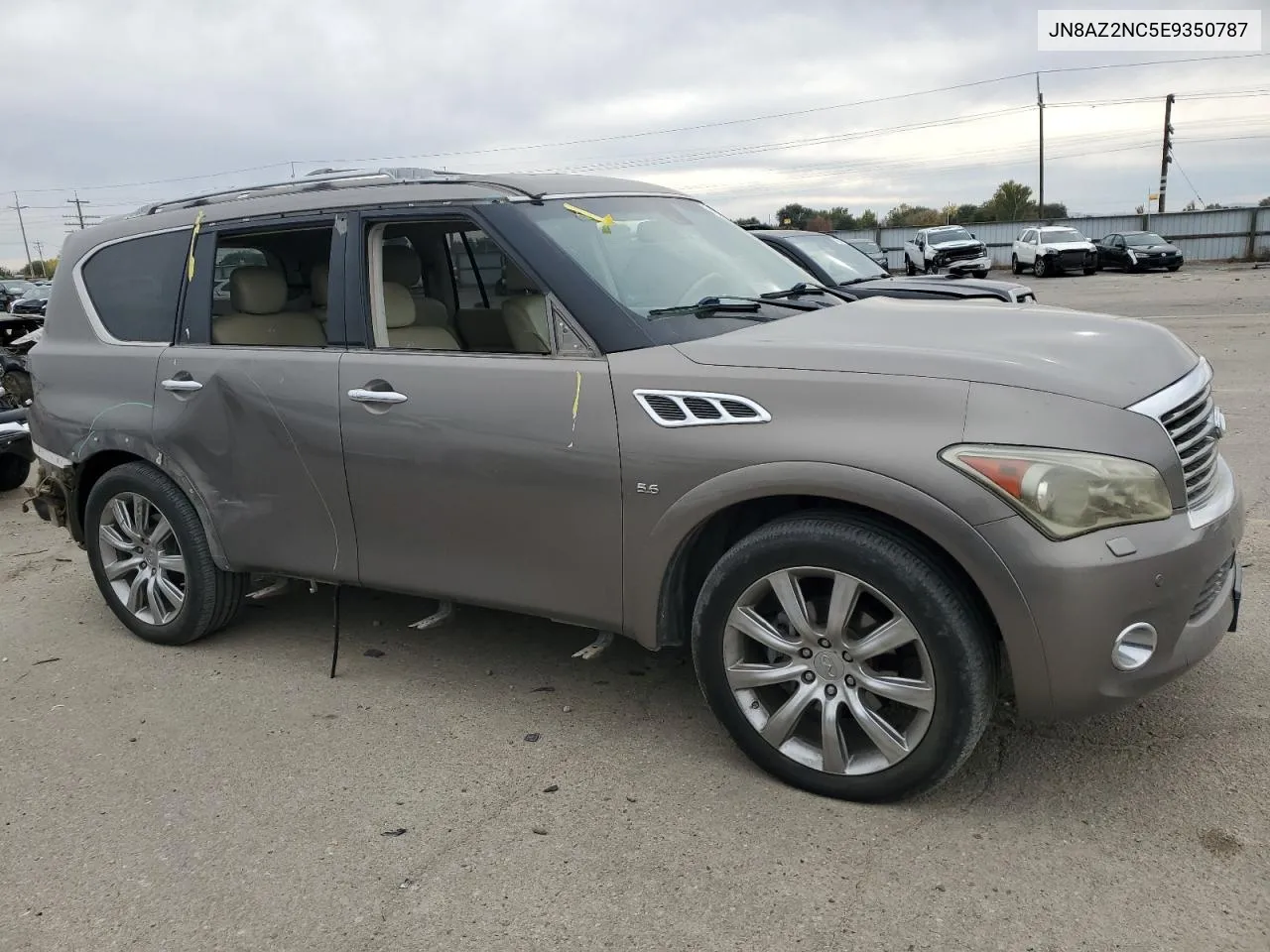 2014 Infiniti Qx80 VIN: JN8AZ2NC5E9350787 Lot: 76472584