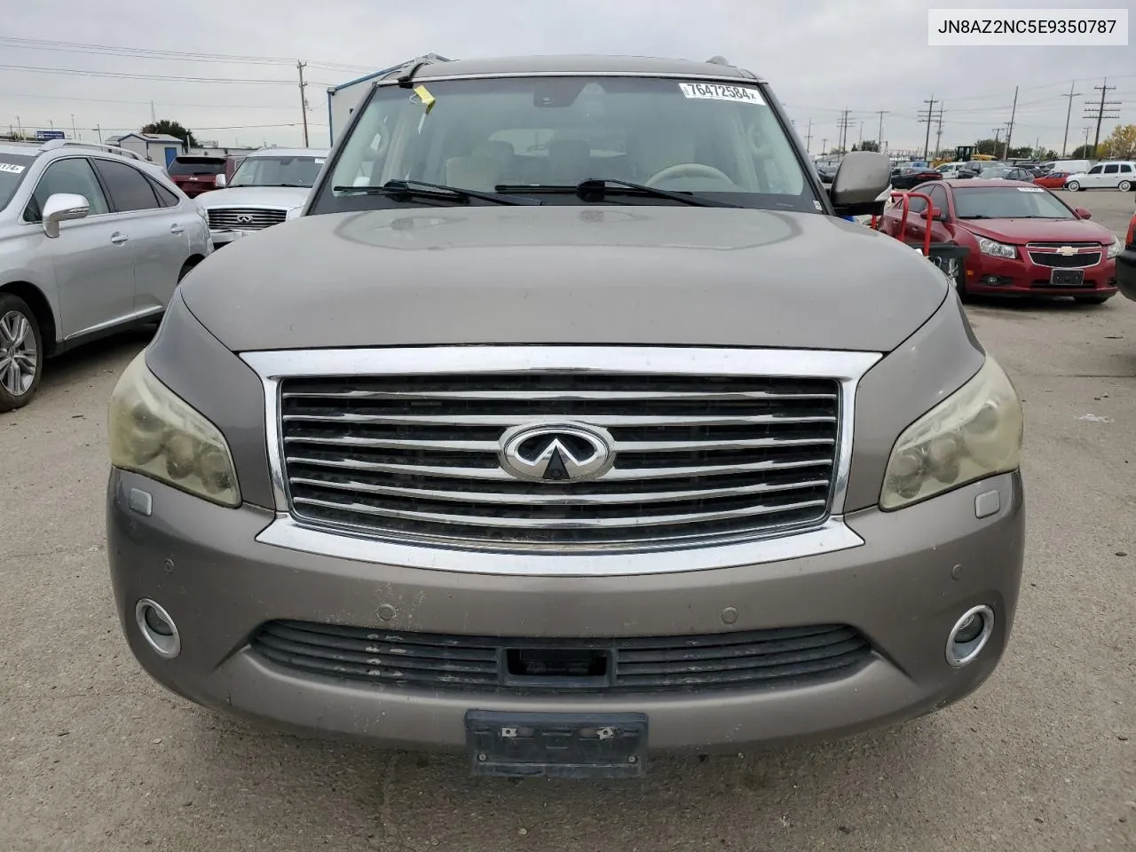 2014 Infiniti Qx80 VIN: JN8AZ2NC5E9350787 Lot: 76472584