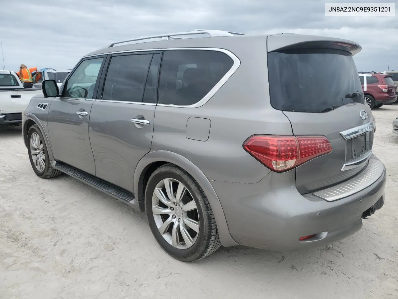 2014 Infiniti Qx80 VIN: JN8AZ2NC9E9351201 Lot: 76492374