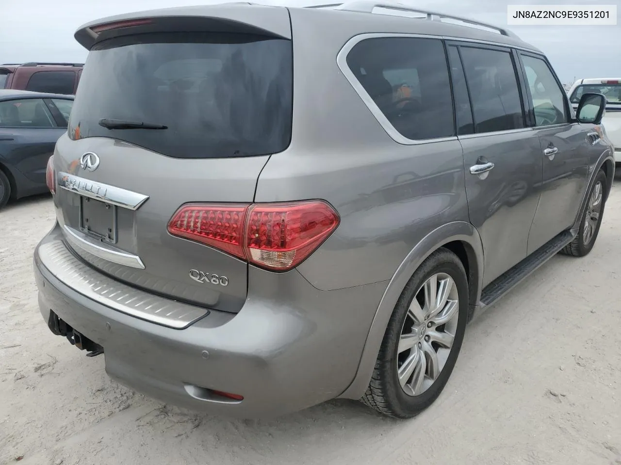 2014 Infiniti Qx80 VIN: JN8AZ2NC9E9351201 Lot: 76492374