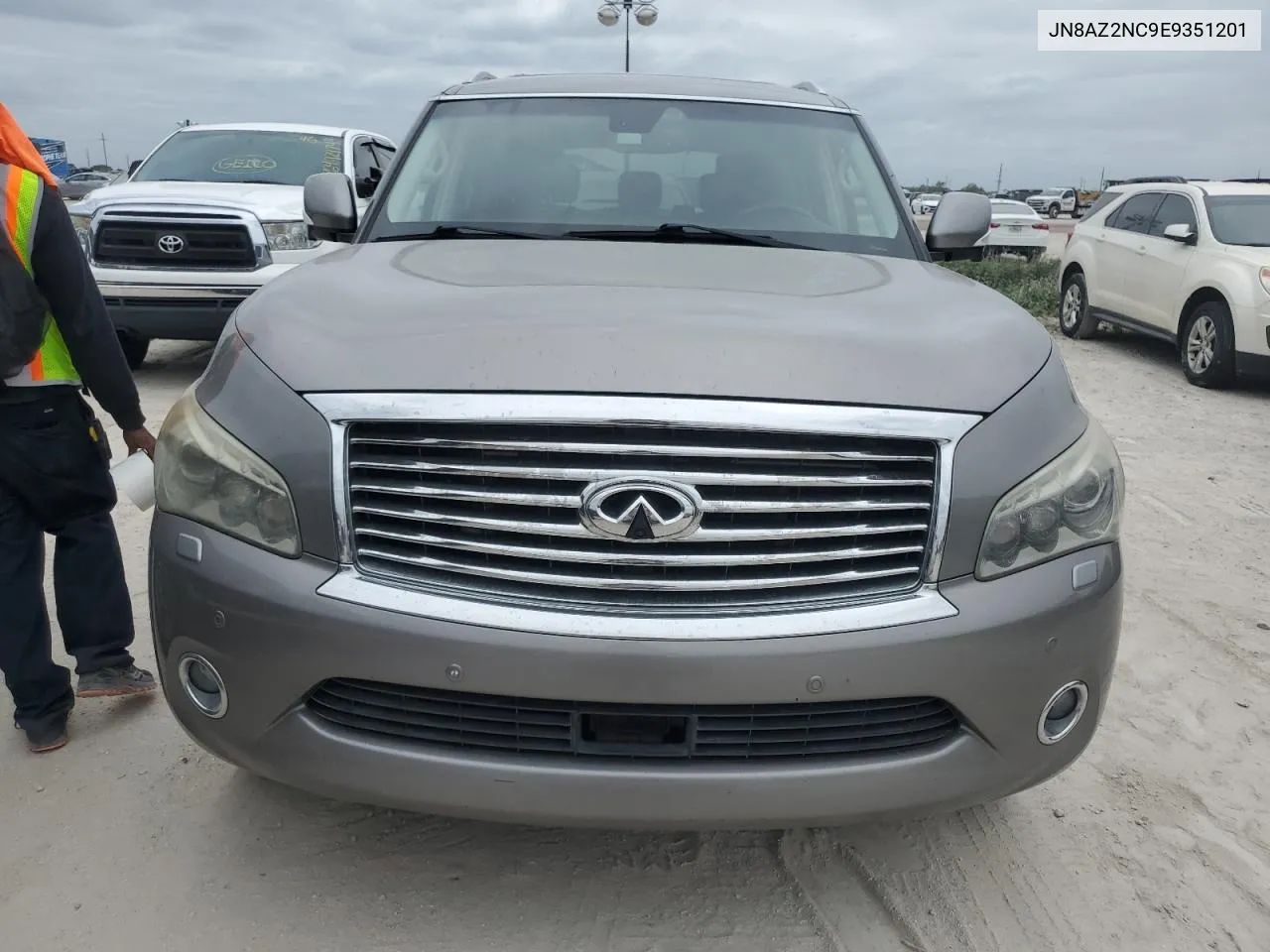 2014 Infiniti Qx80 VIN: JN8AZ2NC9E9351201 Lot: 76492374