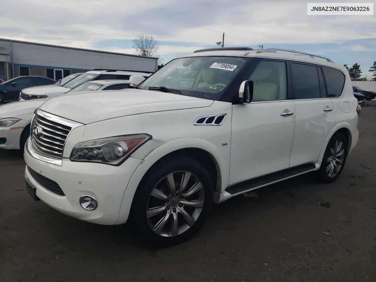 2014 Infiniti Qx80 VIN: JN8AZ2NE7E9063226 Lot: 77789094