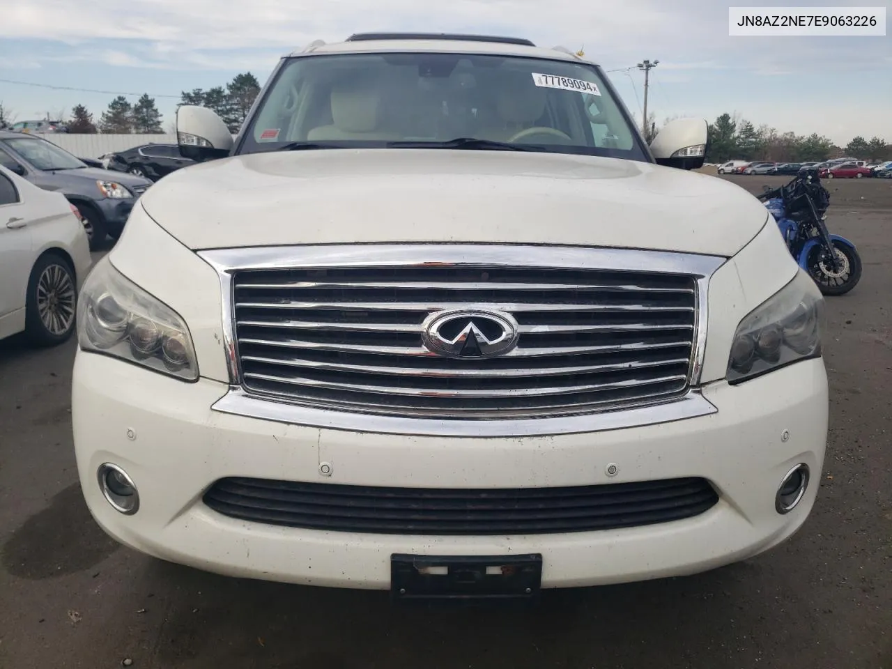 2014 Infiniti Qx80 VIN: JN8AZ2NE7E9063226 Lot: 77789094