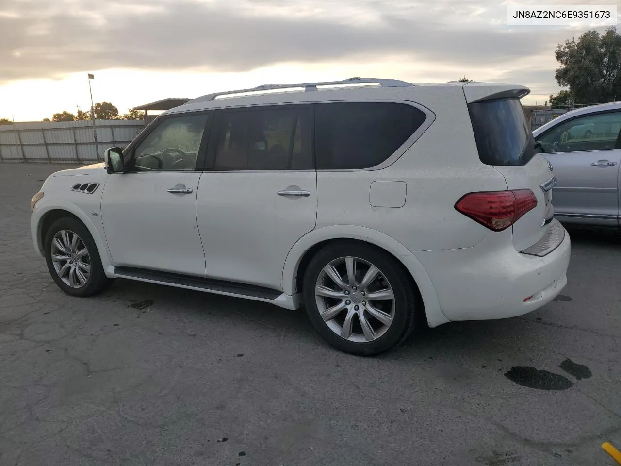 2014 Infiniti Qx80 VIN: JN8AZ2NC6E9351673 Lot: 78191964