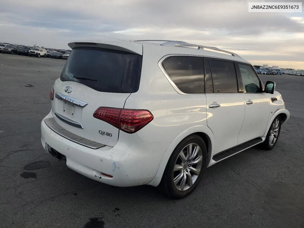 2014 Infiniti Qx80 VIN: JN8AZ2NC6E9351673 Lot: 78191964