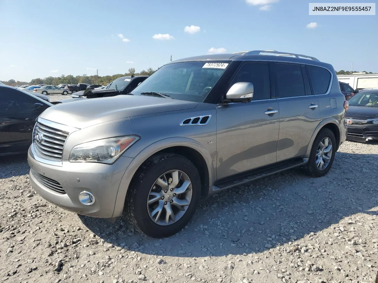 2014 Infiniti Qx80 VIN: JN8AZ2NF9E9555457 Lot: 78372924