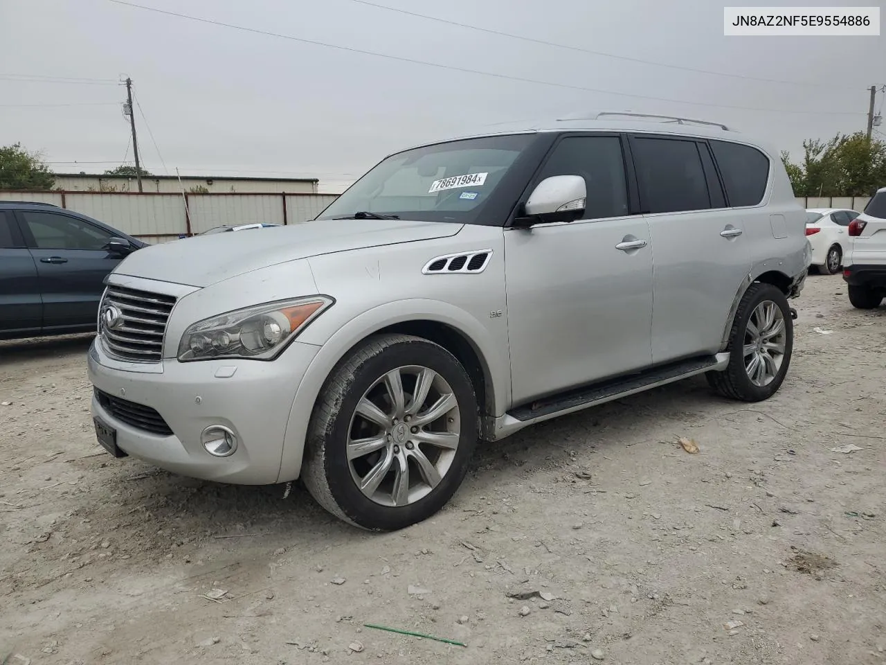 2014 Infiniti Qx80 VIN: JN8AZ2NF5E9554886 Lot: 78691984