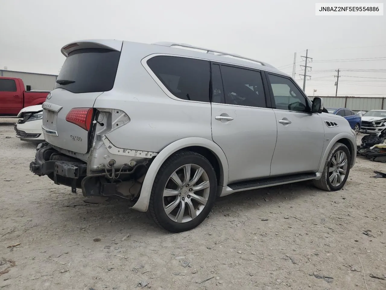 2014 Infiniti Qx80 VIN: JN8AZ2NF5E9554886 Lot: 78691984