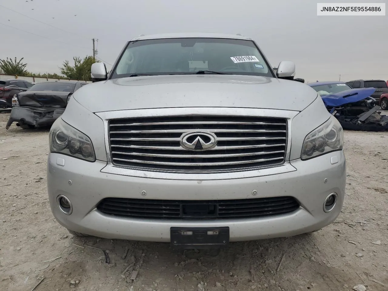 2014 Infiniti Qx80 VIN: JN8AZ2NF5E9554886 Lot: 78691984