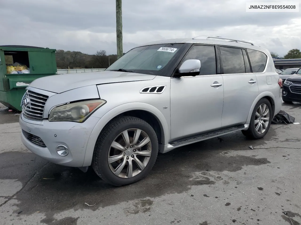 2014 Infiniti Qx80 VIN: JN8AZ2NF8E9554008 Lot: 79556714