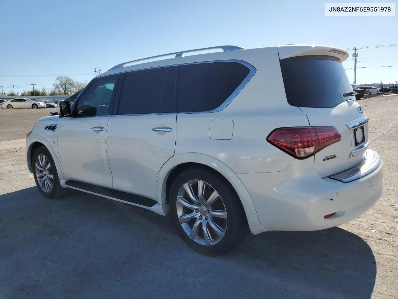 2014 Infiniti Qx80 VIN: JN8AZ2NF6E9551978 Lot: 80768534