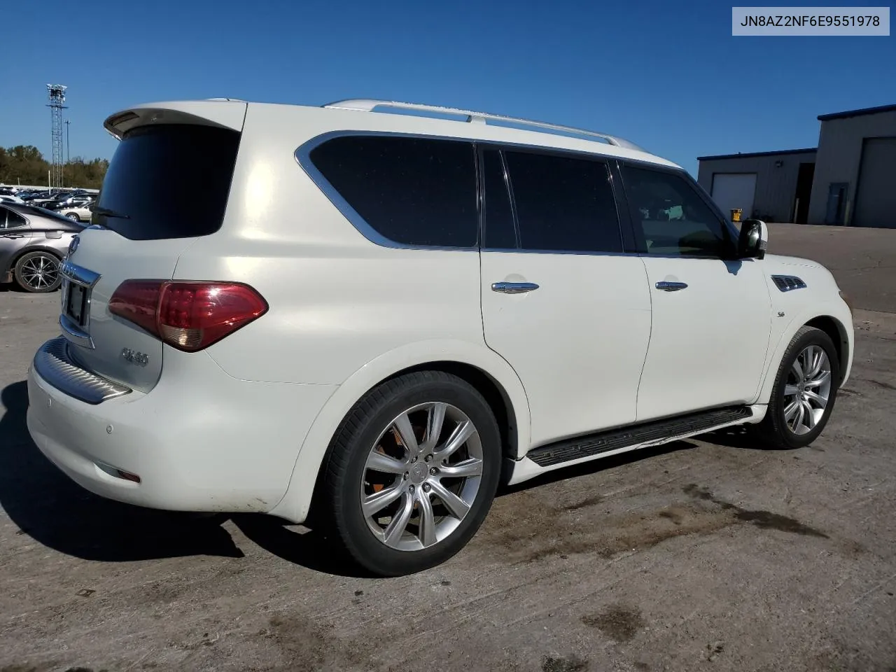 2014 Infiniti Qx80 VIN: JN8AZ2NF6E9551978 Lot: 80768534