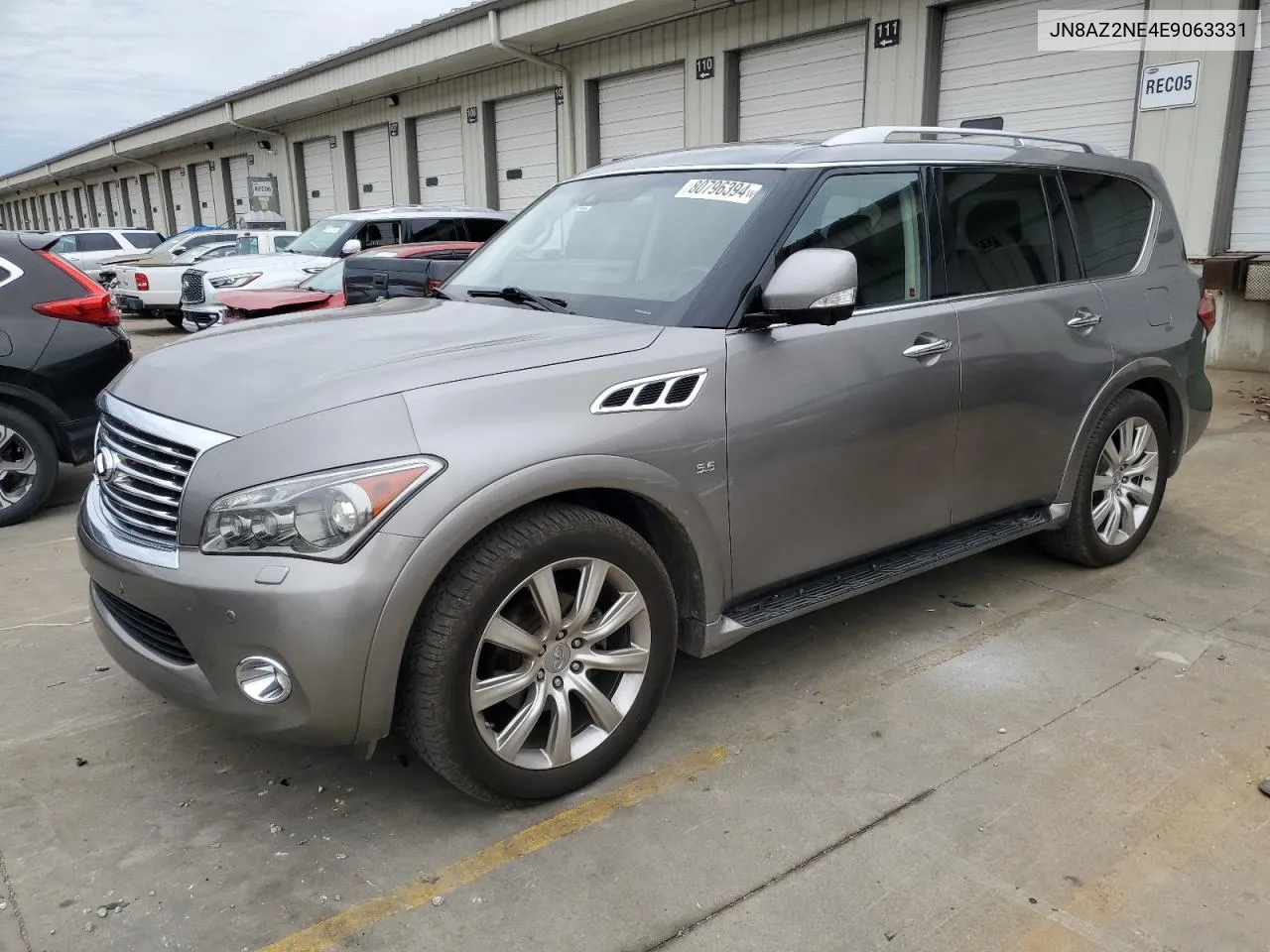 2014 Infiniti Qx80 VIN: JN8AZ2NE4E9063331 Lot: 80796394