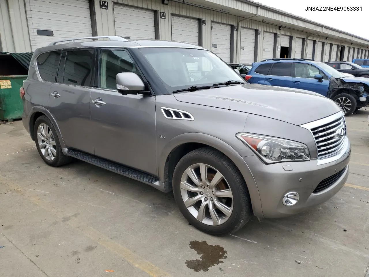 2014 Infiniti Qx80 VIN: JN8AZ2NE4E9063331 Lot: 80796394