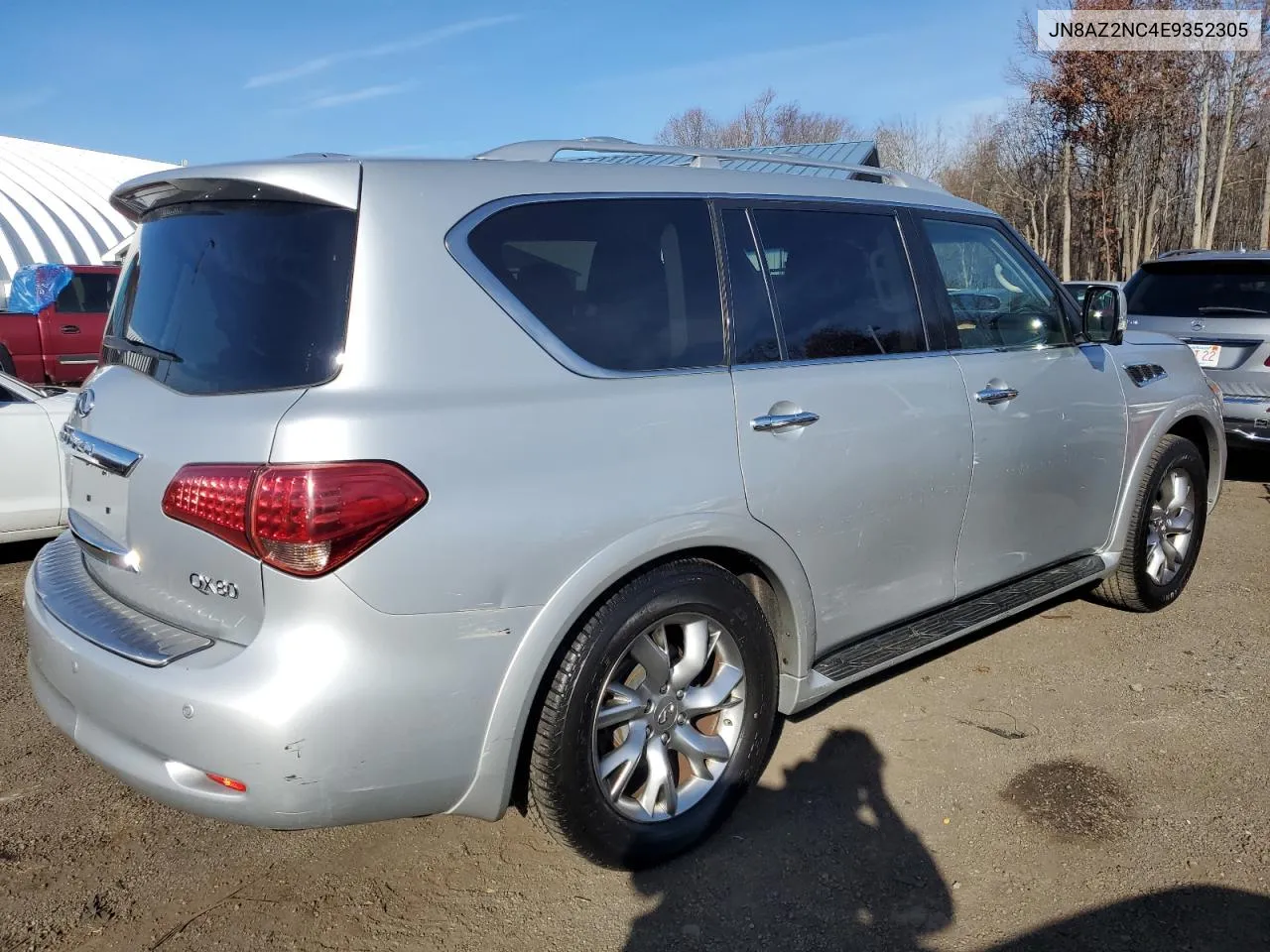 2014 Infiniti Qx80 VIN: JN8AZ2NC4E9352305 Lot: 80924284