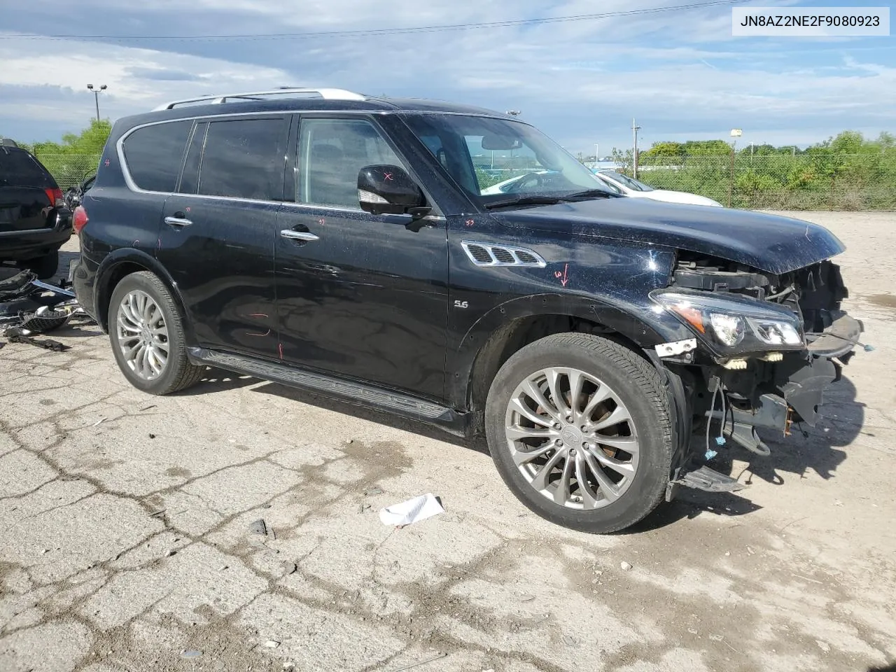 2015 Infiniti Qx80 VIN: JN8AZ2NE2F9080923 Lot: 60074894