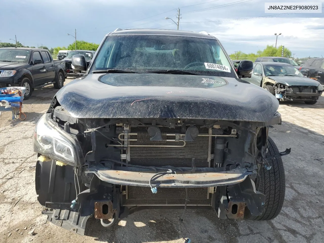 2015 Infiniti Qx80 VIN: JN8AZ2NE2F9080923 Lot: 60074894