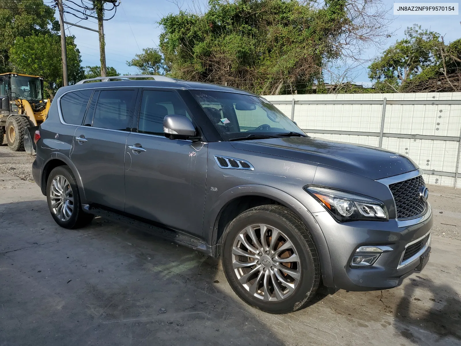 2015 Infiniti Qx80 VIN: JN8AZ2NF9F9570154 Lot: 60705624