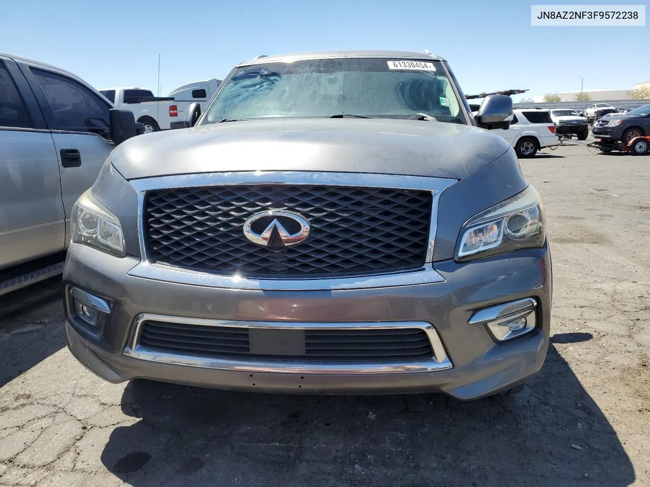 2015 Infiniti Qx80 VIN: JN8AZ2NF3F9572238 Lot: 61330454