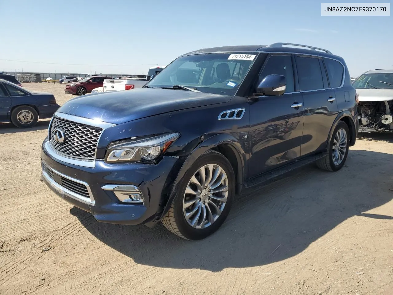 2015 Infiniti Qx80 VIN: JN8AZ2NC7F9370170 Lot: 71215164