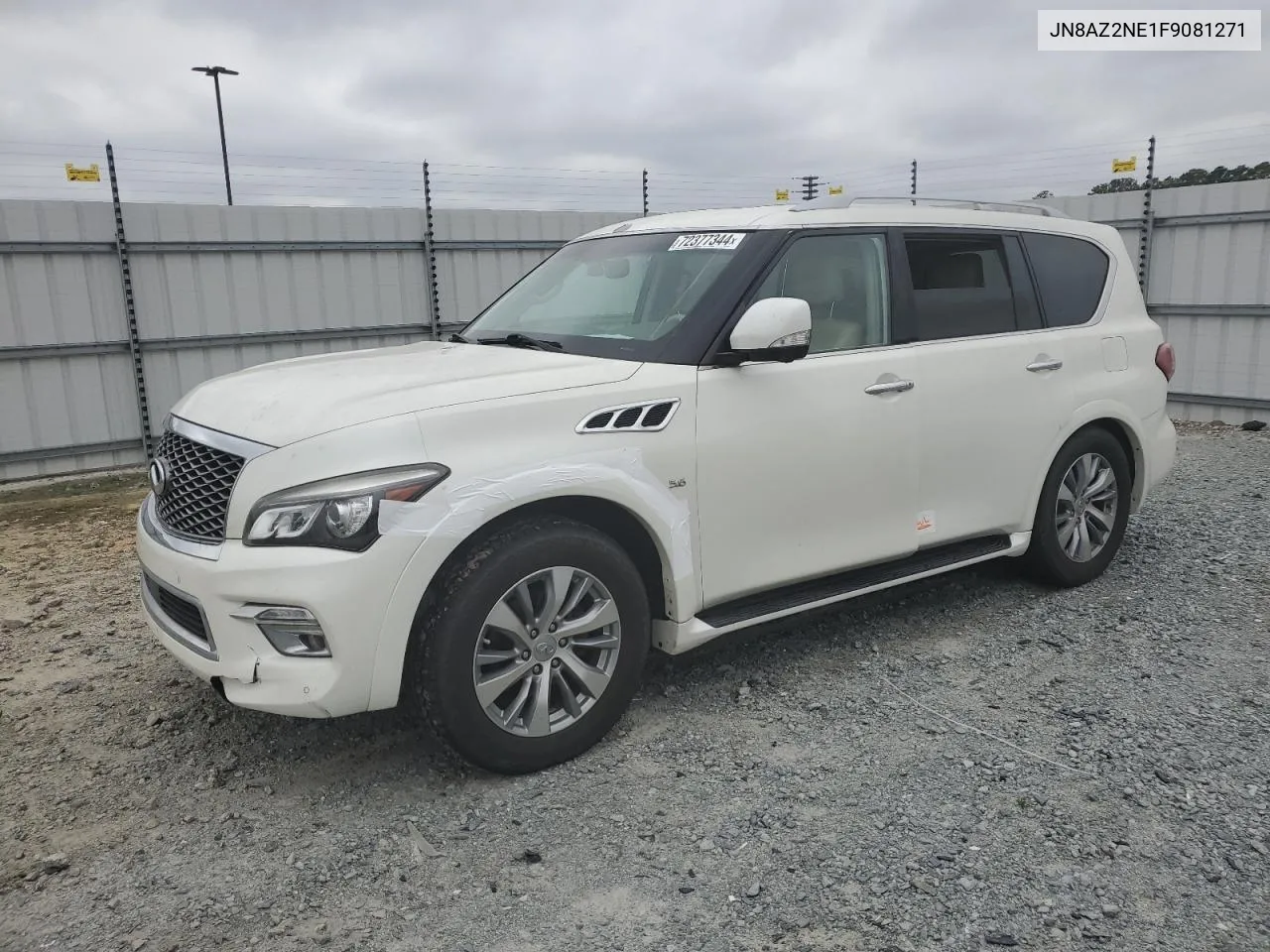 2015 Infiniti Qx80 VIN: JN8AZ2NE1F9081271 Lot: 72377344