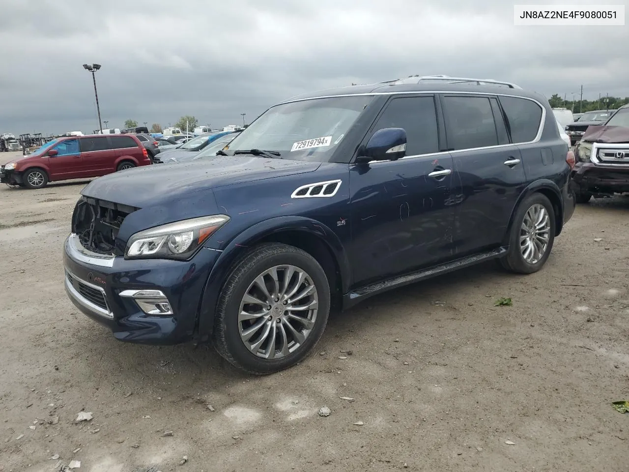 2015 Infiniti Qx80 VIN: JN8AZ2NE4F9080051 Lot: 72919794