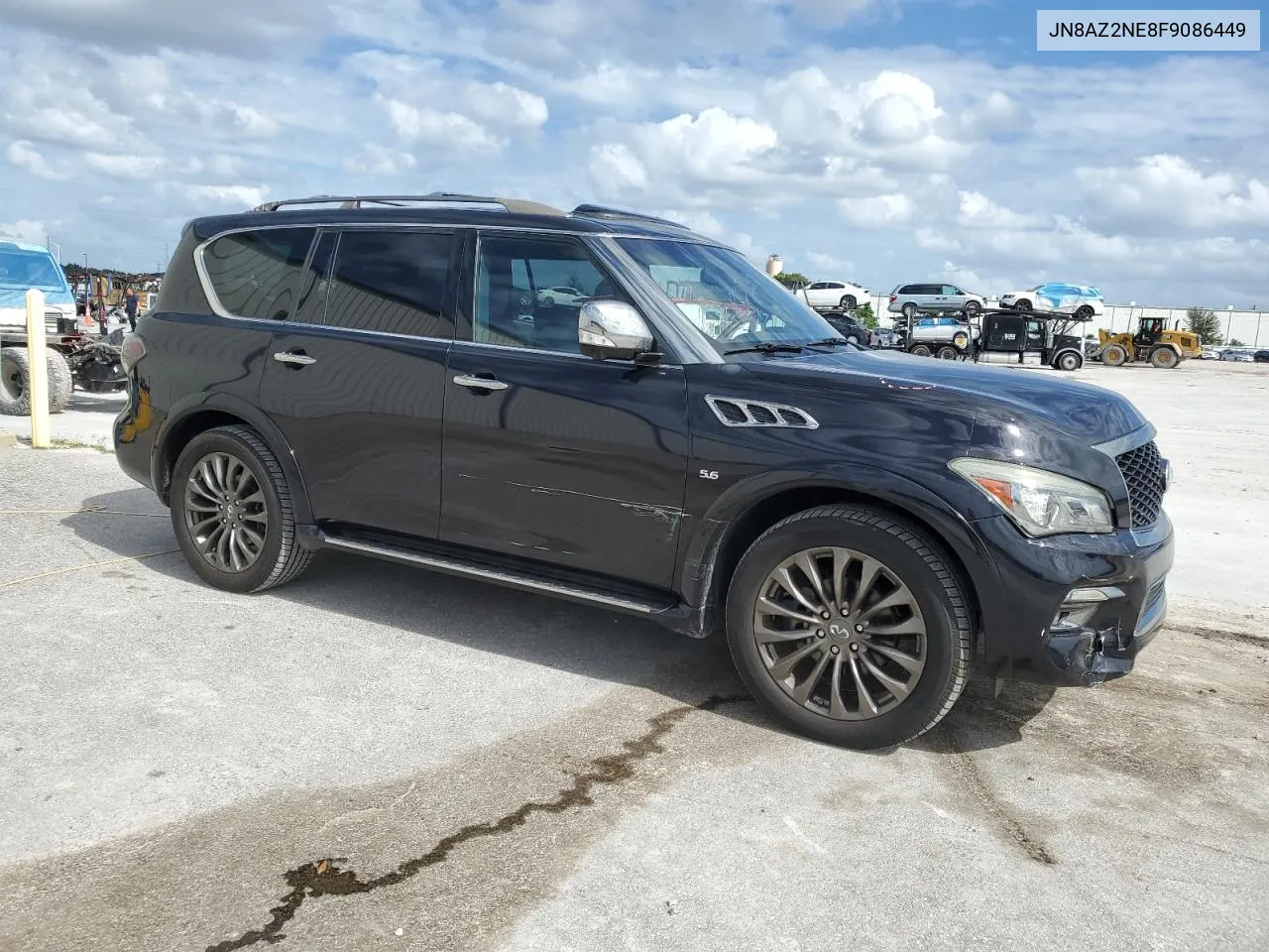 2015 Infiniti Qx80 VIN: JN8AZ2NE8F9086449 Lot: 74882054